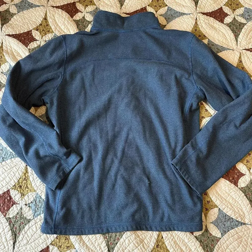 The North Face blue quarter zip shirt size XL outdoors work office hiking